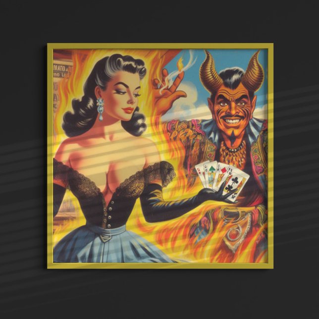 Affiche Épingle vintage (Créateur téléchargé)