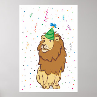 Affiche Épingler la queue sur le Lion (24x36)