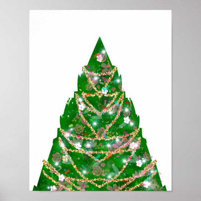 Affiche Épingler l'étoile sur l'arbre (Devant)