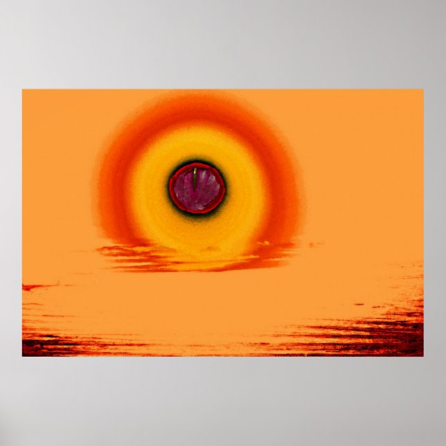 Affiche Épiphanie Au Coucher Du Soleil (Devant)