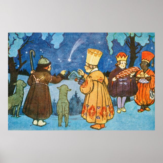 Affiche Epiphany Three Kings from the East by Zdenek Guth (Devant)