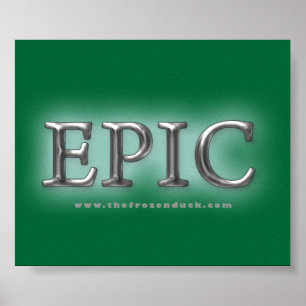 Affiche Épique
