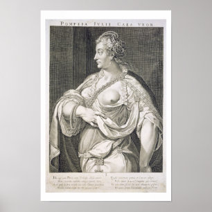Affiche Épouse de Pompeia (ANNONCE 122 de D.) de Jules
