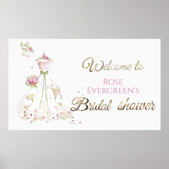 Affiche Épouse en flamme dans une mariée en fleurs pour êt (Devant)