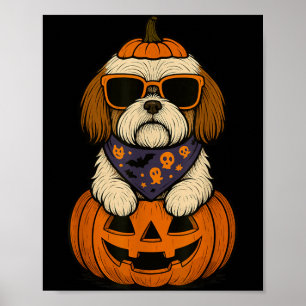 Affiche Épouvantable Halloween de Tzu Chien Amoureux de Ci