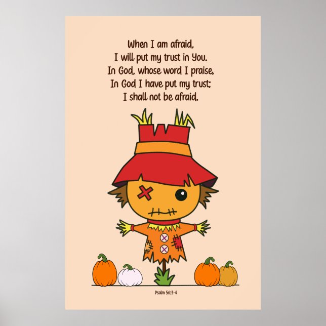 Affiche Épouvante Quand j'ai peur (Devant)