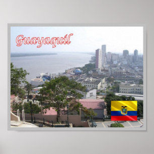 Affiche Equateur - Guayaquil -