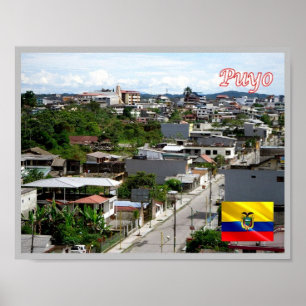 Affiche Equateur - Puerto Francisco de Orellana -