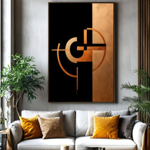 Affiche Équilibre chromatique sensation d'harmonie