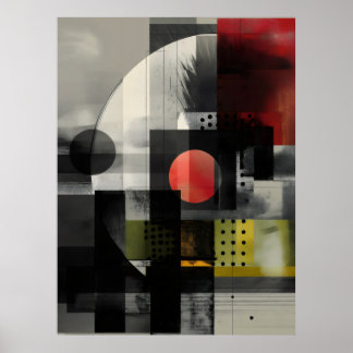 Affiche Équilibre Construit