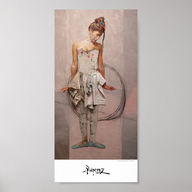 Affiche "Equilibrista Con Aro", de Ruiperez (Devant)