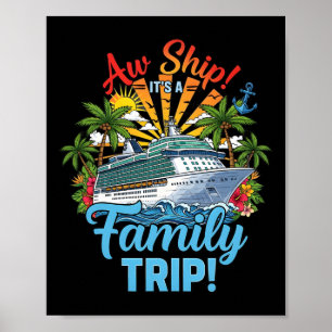 Affiche Équipage de croisière 2025 Croisière en famille 20