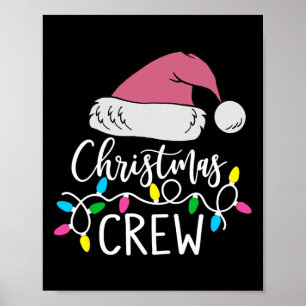 Affiche Équipage de Noël 2023 jote famille correspondant P