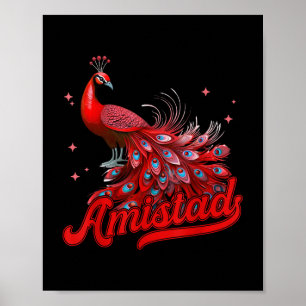 Affiche Équipe Amistad House Of Friendship Red Pea