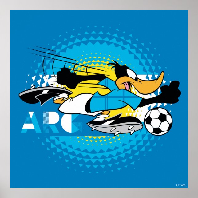 Affiche Équipe Argentine de football Graphique de DAFFY DU (Devant)
