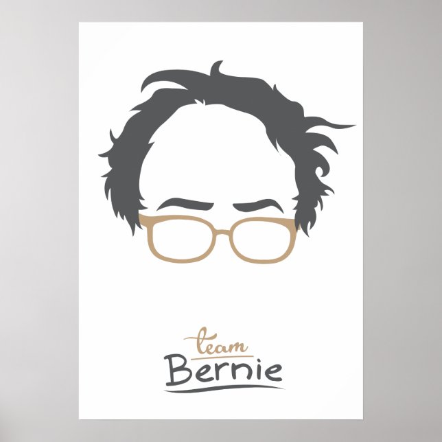 Affiche Équipe Bernie - Bernie Sanders pour président (Devant)