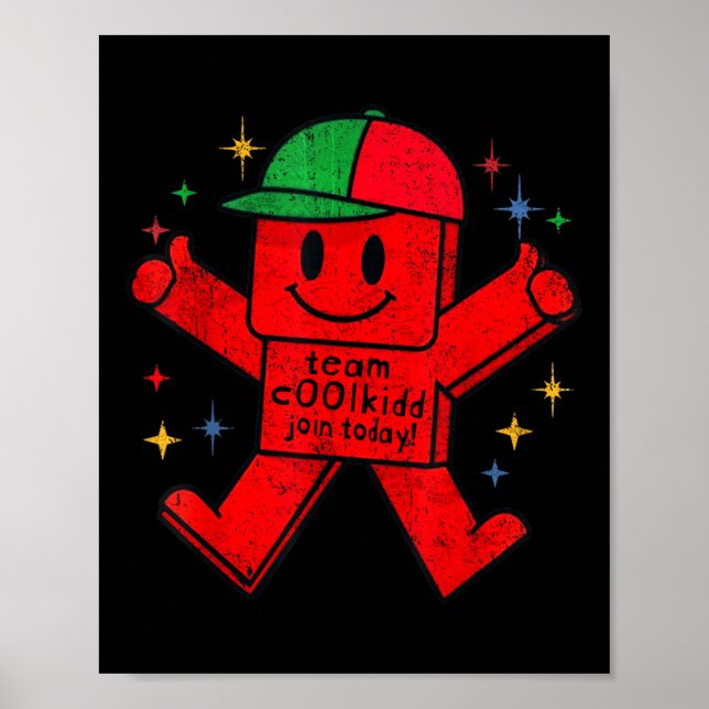 Affiche Équipe C00lkidd Rejoignez aujourd'hui Citation drô (Devant)