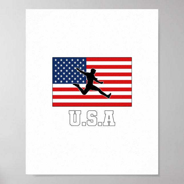 Affiche Équipe cycliste USMNT (Devant)