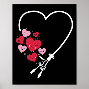 Affiche Équipe d'accès vasculaire de la Saint-Valentin du