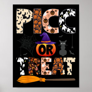 Affiche Équipe d'accès vasculaire Picc Nurse Halloween Cut