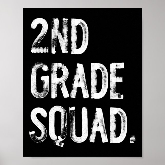 Affiche Équipe de 2e année Ck à l'école Élève Enseignant  (Devant)