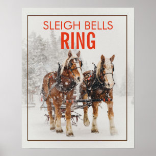 Affiche Équipe de Belgique de sleigh Bells Ring