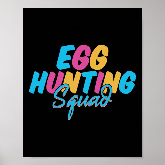 Affiche Équipe de chasse aux oeufs (Devant)