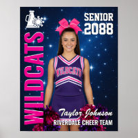 Équipe de cheerleading étoile photo sports senior