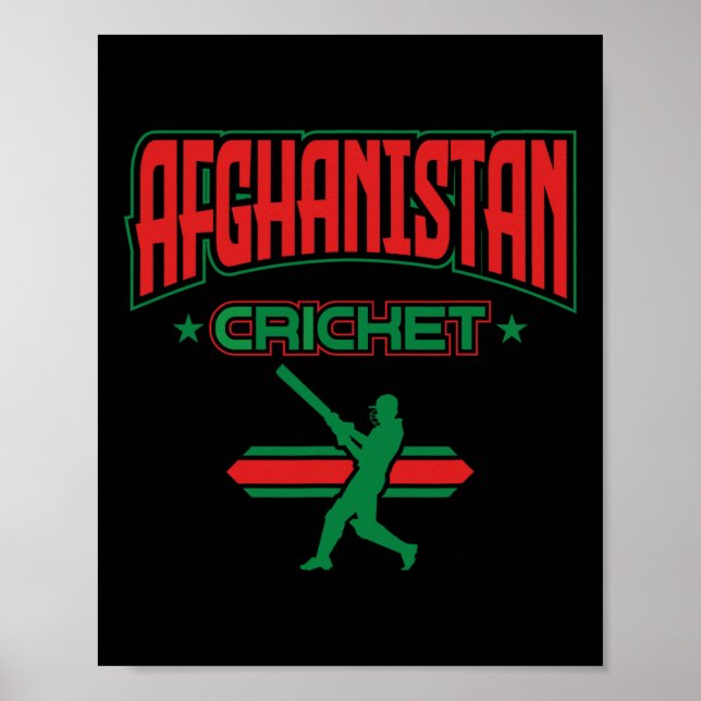 Affiche Équipe de cricket d'Afghanistan 1  (Devant)