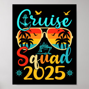 Affiche Équipe de croisière 2025 Famille de jumelage de va