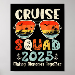 Affiche Équipe de croisière 2025 Famille de jumelage de va