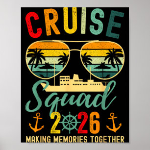 Affiche Équipe de croisière 2026 croisière plage hawaii ét