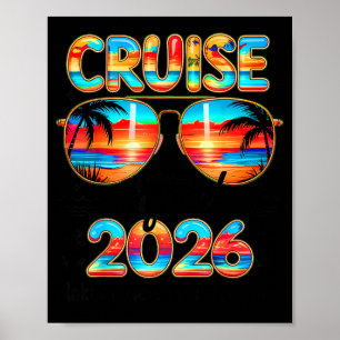 Affiche Équipe de croisière 2026 Été Créer des souvenirs e