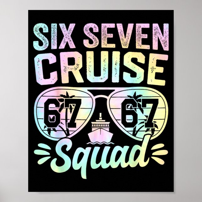 Affiche Équipe de croisière 67 2025 Croisière Six Sept Mèm (Devant)