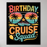 Équipe de croisière d'anniversaire Réunion de vaca