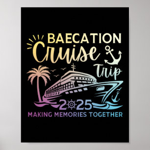 Affiche Équipe de croisière de correspondance pour couples