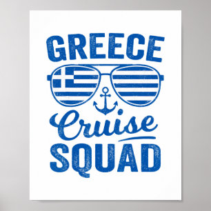 Affiche Équipe de Croisière en Grèce 2025 Méditerranée Fam