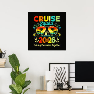 Affiche Équipe de croisière Vacances d'été 2026