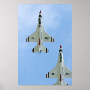 Affiche Équipe de démonstration en vol de Thunderbirds
