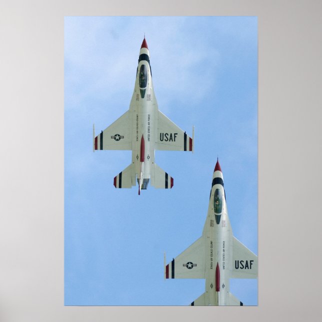 Affiche Équipe de démonstration en vol de Thunderbirds (Devant)