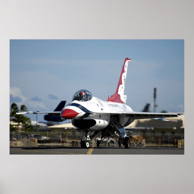 Affiche Équipe de démonstration en vol de Thunderbirds (Devant)