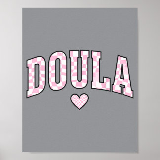 Affiche Équipe de doula infirmière pédiatrique RN Vie infi
