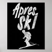 Équipe de fête Après Ski Crew Skiing Bière Skieur