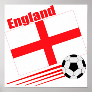 Affiche Équipe de football de l'Angleterre