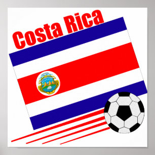 Affiche Équipe de football du Costa Rica
