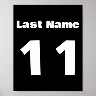 Affiche Équipe de football Enfants Ligue Uniforme Personna