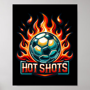 Affiche Équipe de football Hot Shots