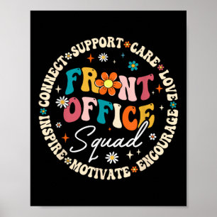 Affiche Équipe de Front Office Retour à l'école Premier Jo
