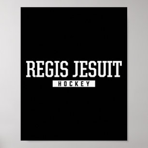 Affiche Équipe de hockey du lycée jésuite Regis