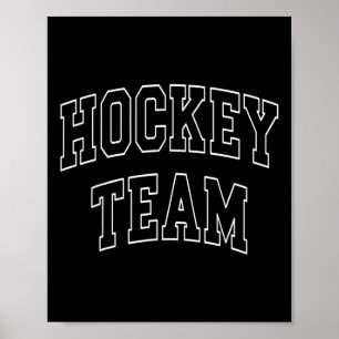Affiche Équipe de hockey universitaire Varsity Université